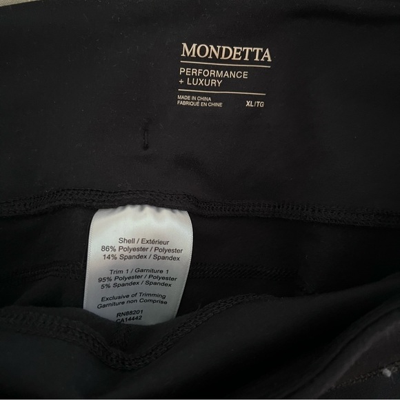 Mondetta Black Maldives Legging Size Extra Large - Picture 16 of 16